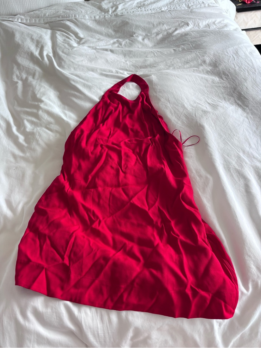 Reformation Avielle red dress - Picture 5 of 6